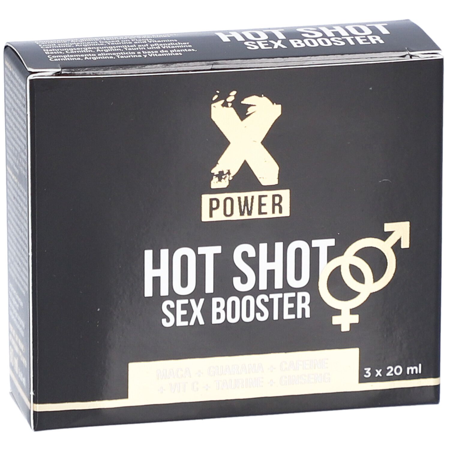 Aphrodisiakum "Hot Shot Sex Booster" | Geeignet für Männer und Frauen | XPOWER