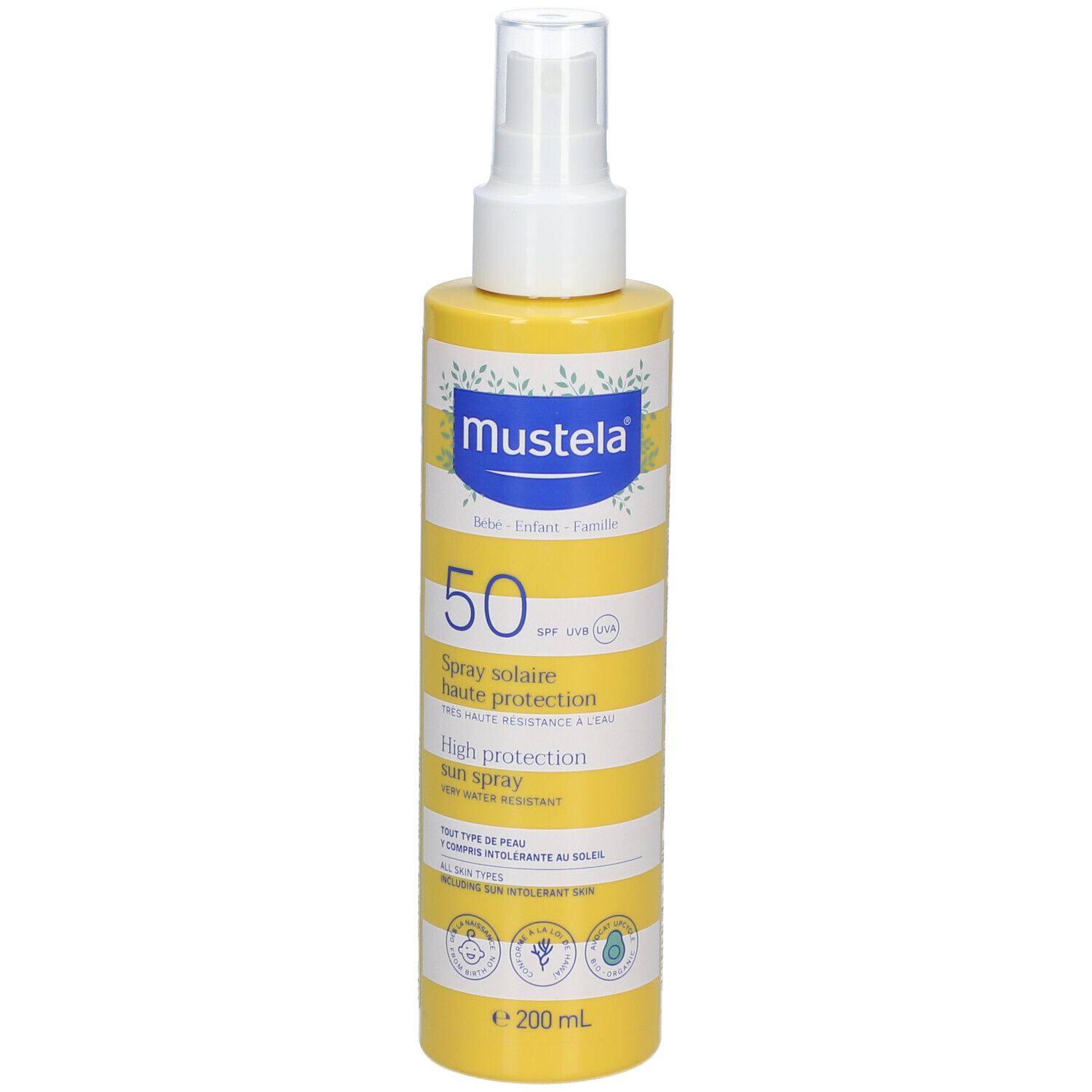 mustela® Spray Solaire haute protection SPF 50