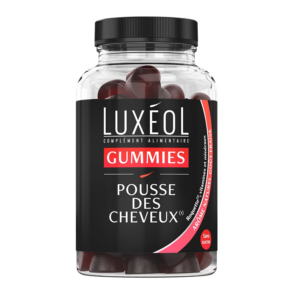 Luxeol Gummies pousse de cheveux