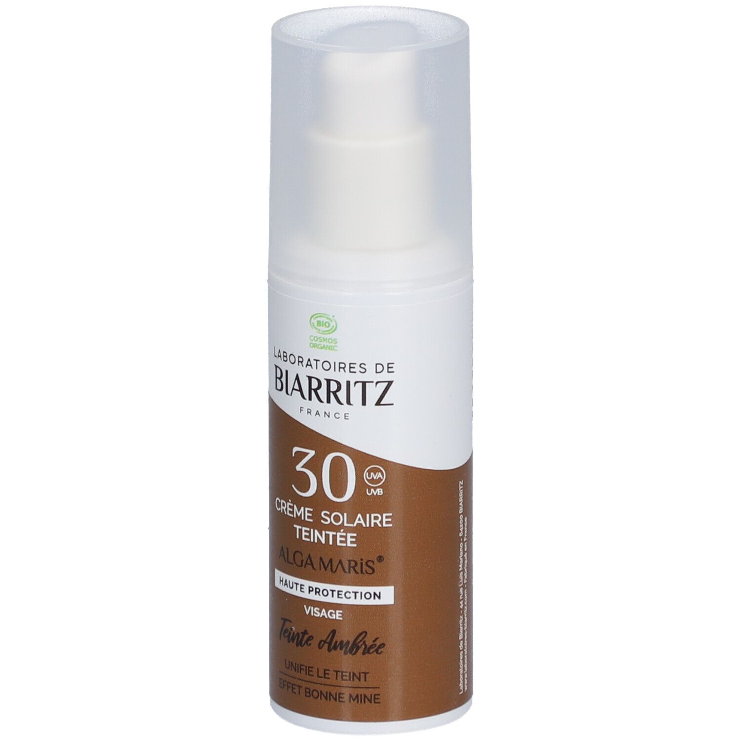 Laboratoires de Biarritz® Alga Maris Crème Solaire Teintée SPF 30