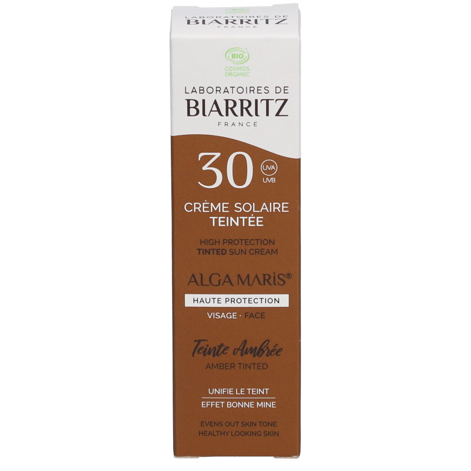 Laboratoires de Biarritz® Alga Maris Crème Solaire Teintée SPF 30