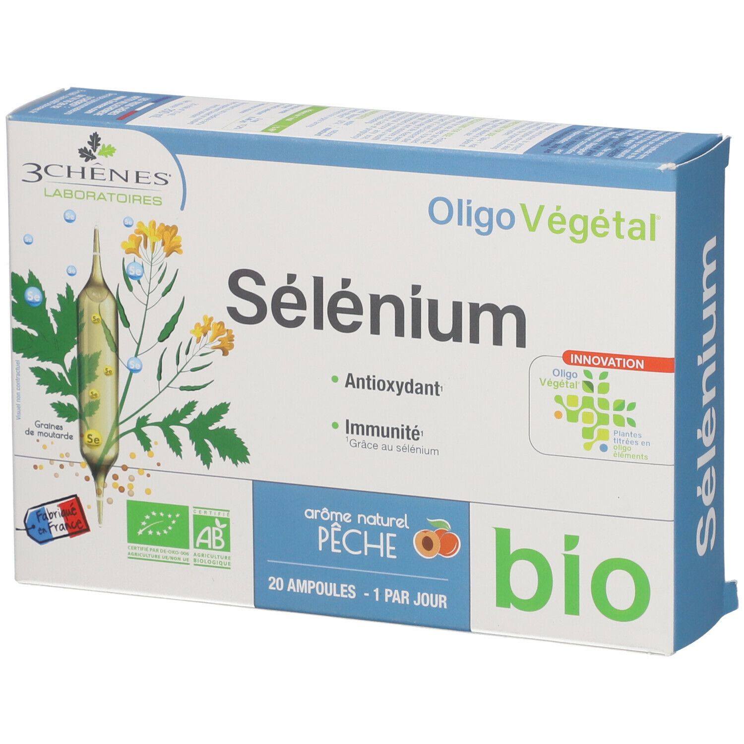 Les 3 Chênes® Oligo Végétal Bio Sélénium