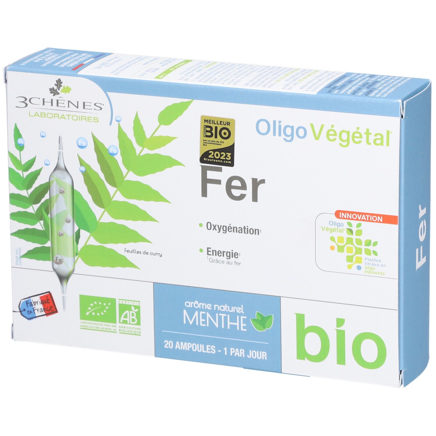LES 3 Chênes Oligo Végétal® Fer bio