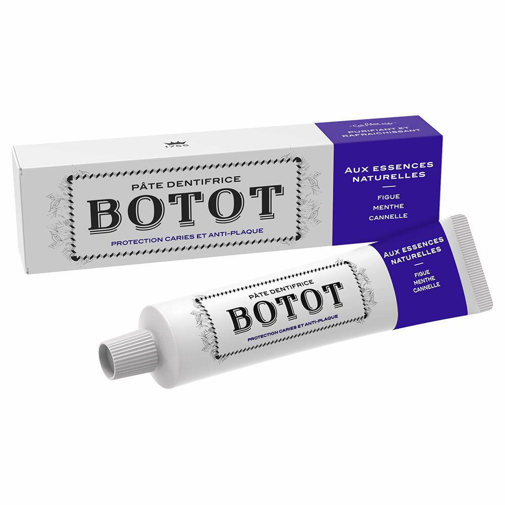 Botot Dentifrice Figue - Menthe - Cannelle
