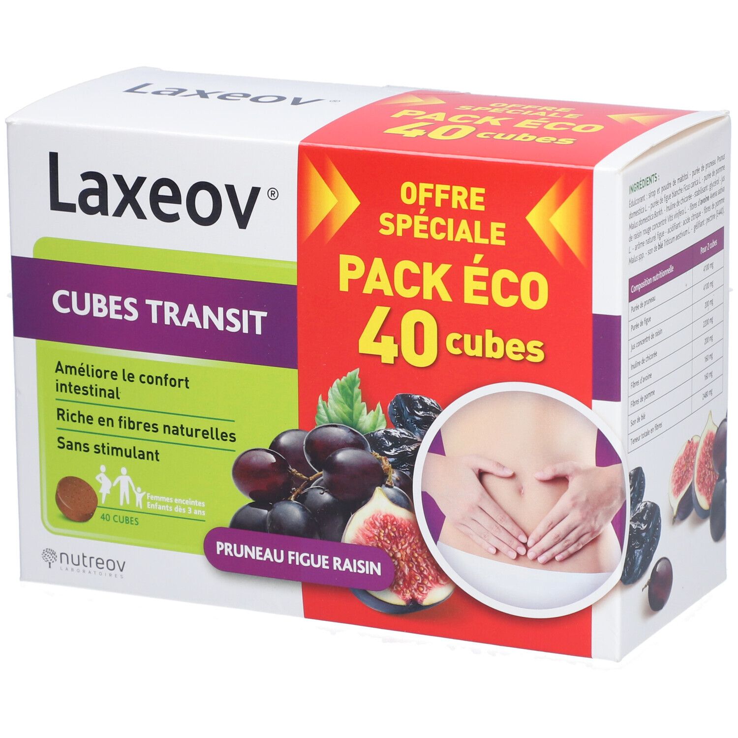Laxeov Transit Prun/Fig/Rais C de 40