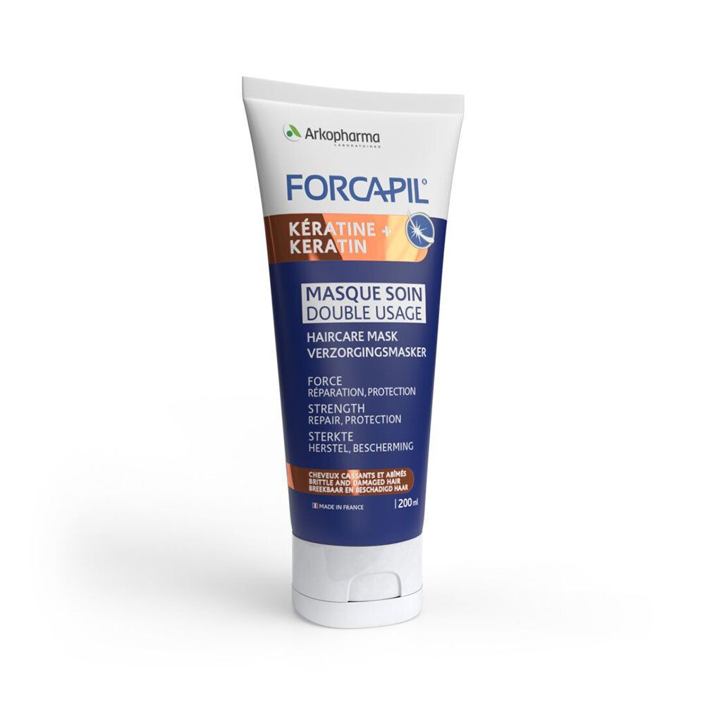 Arkopharma Forcapil® Kératine Masque soin double usage