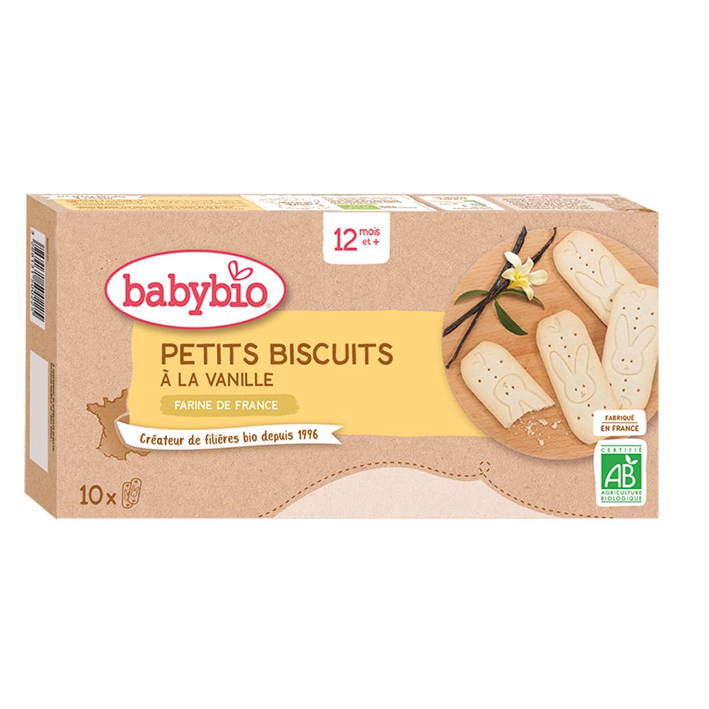 Babybio Petits Biscuits À LA Vanille dès 12 mois