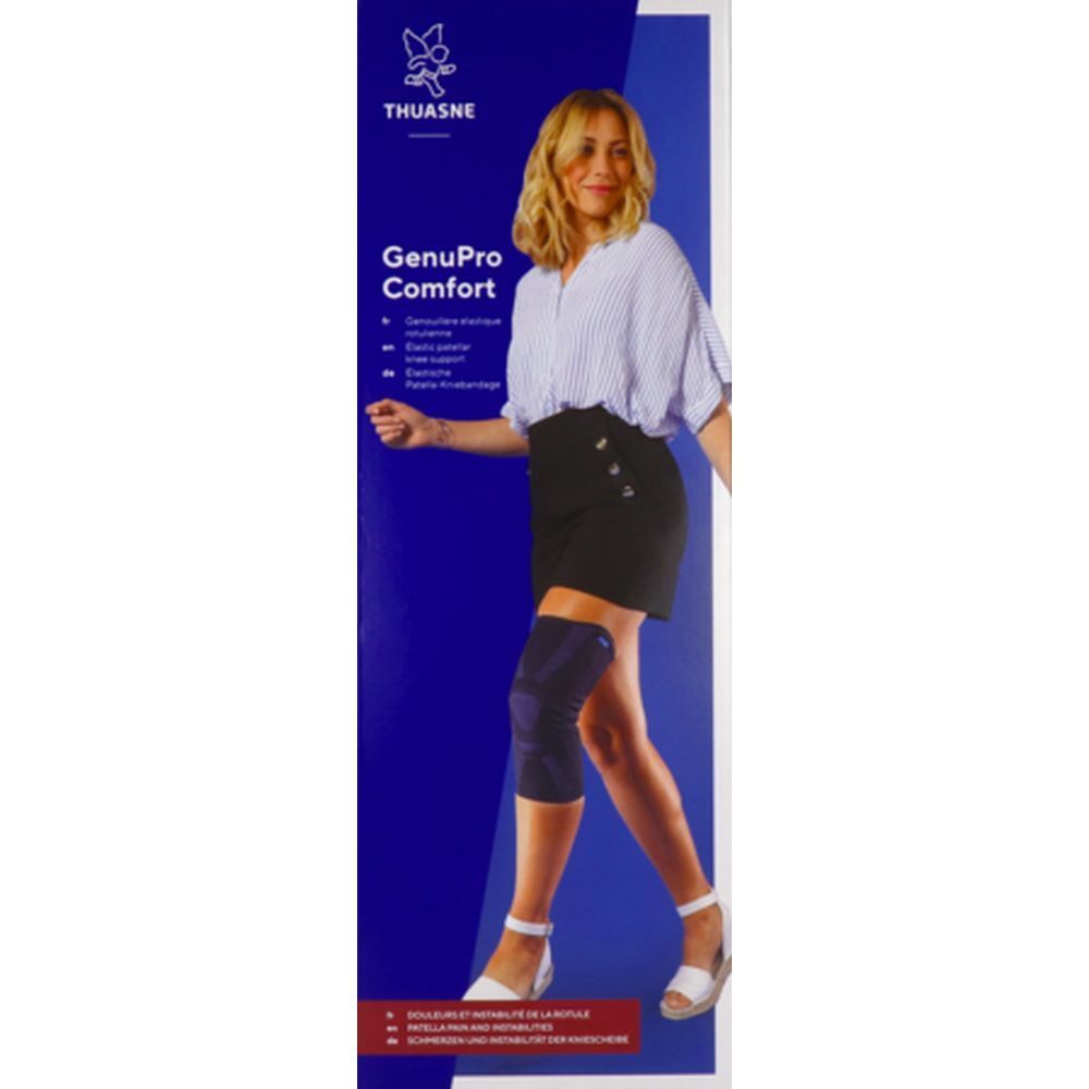 Genu PRO Comfort - Genouillère rotulienne de contention avec insert. taille 4 unité 1 St Bandage(s)