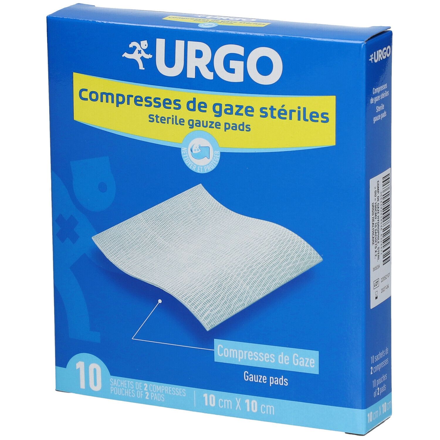 Urgo Compresses stériles de gaze 10 cm x 10 cm