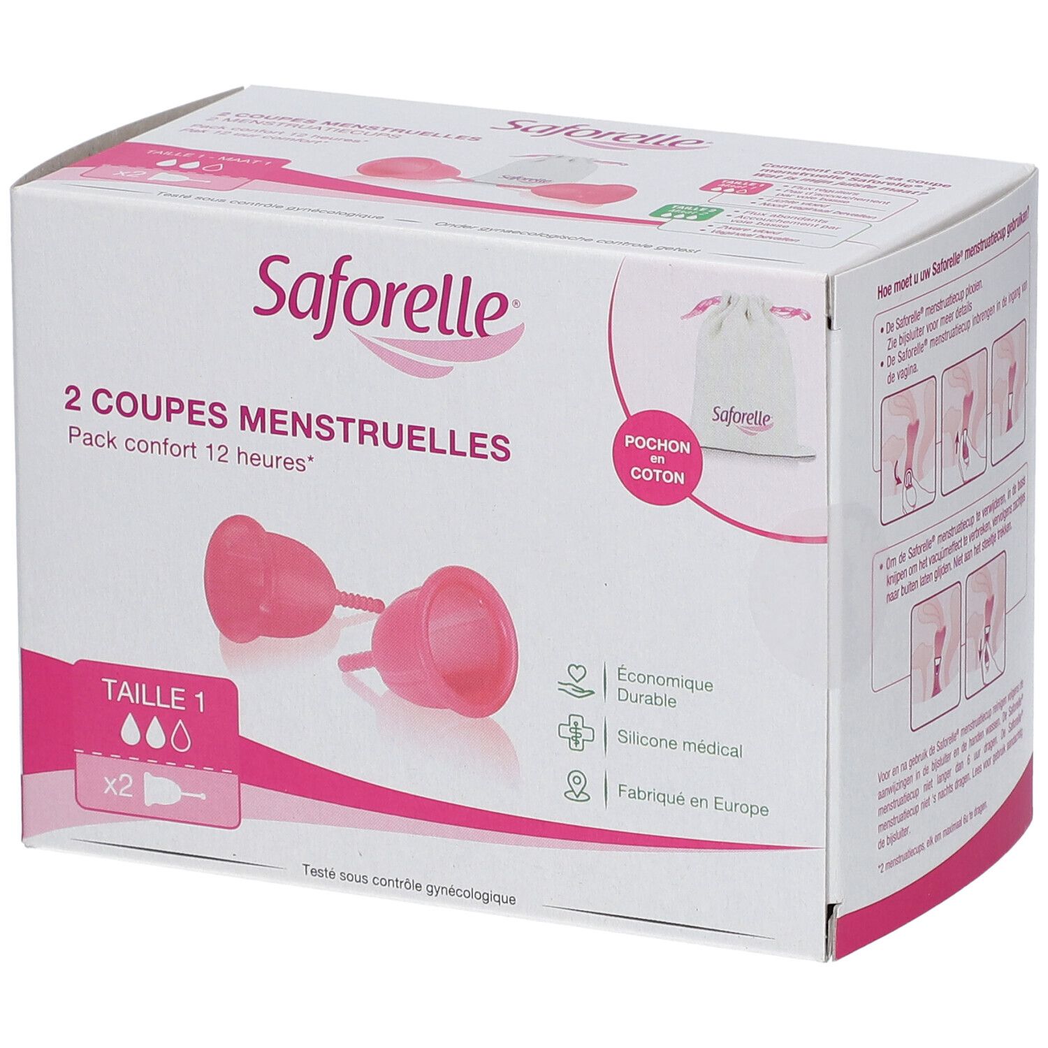 Saforelle® Coupe Menstruelle Taille 1