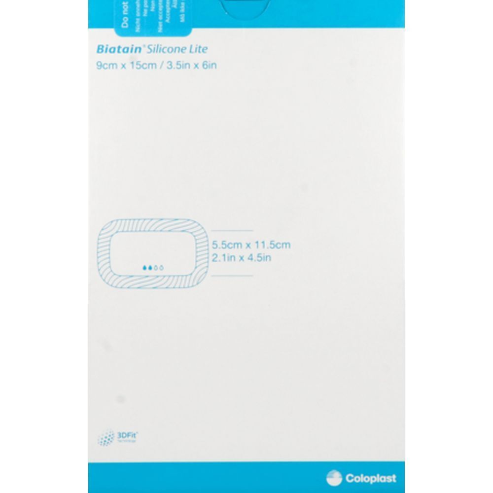 Biatain® Silicone Lite 9 cm x 15 cm