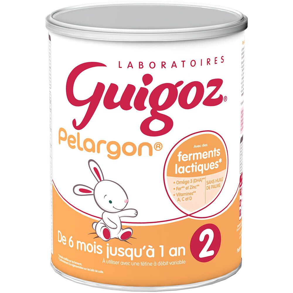 Guigoz® Pelargon® 2 Lait 2ème âge