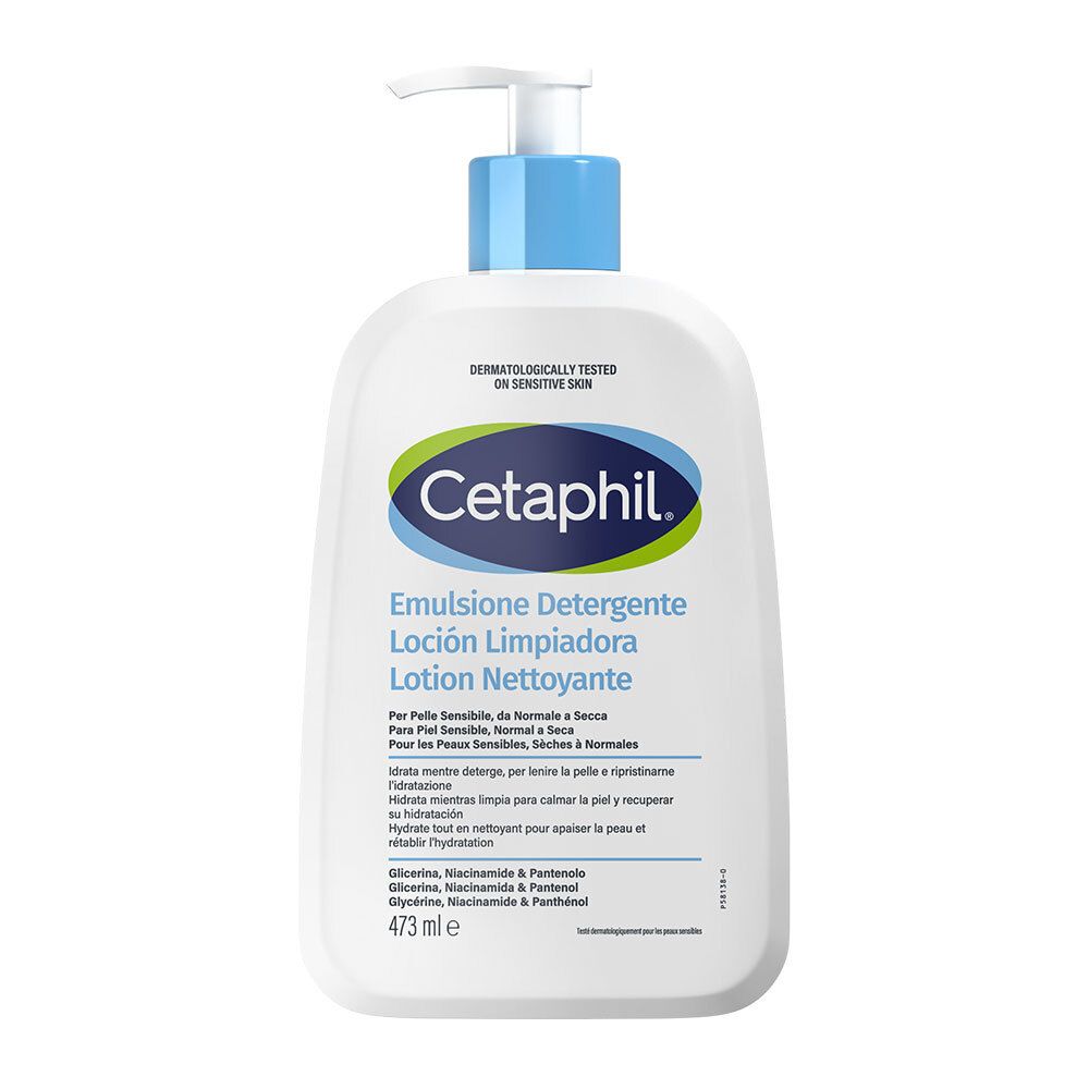 CETAPHIL® Lotion nettoyante peau sensible sèche à normale
