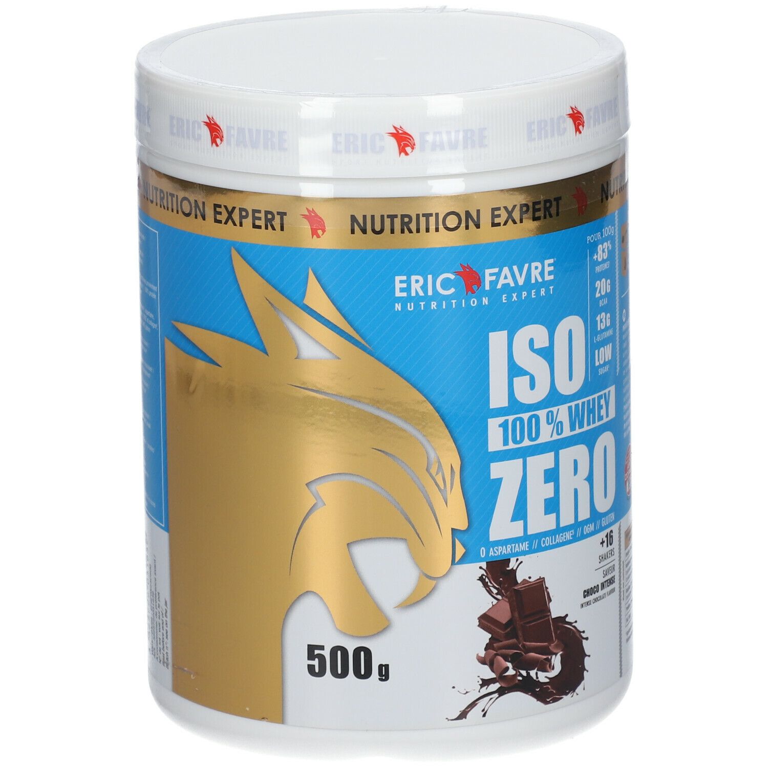 Eric Favre® Iso Zero 100% Whey Protéine Choco intense