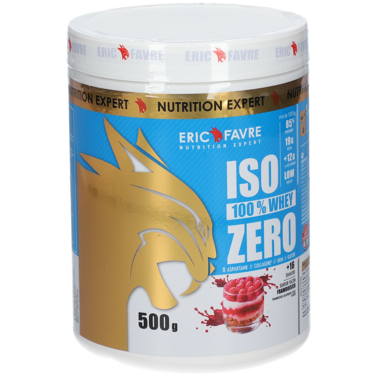 Eric Favre® Iso Zero 100% Whey Protéine Framboisier