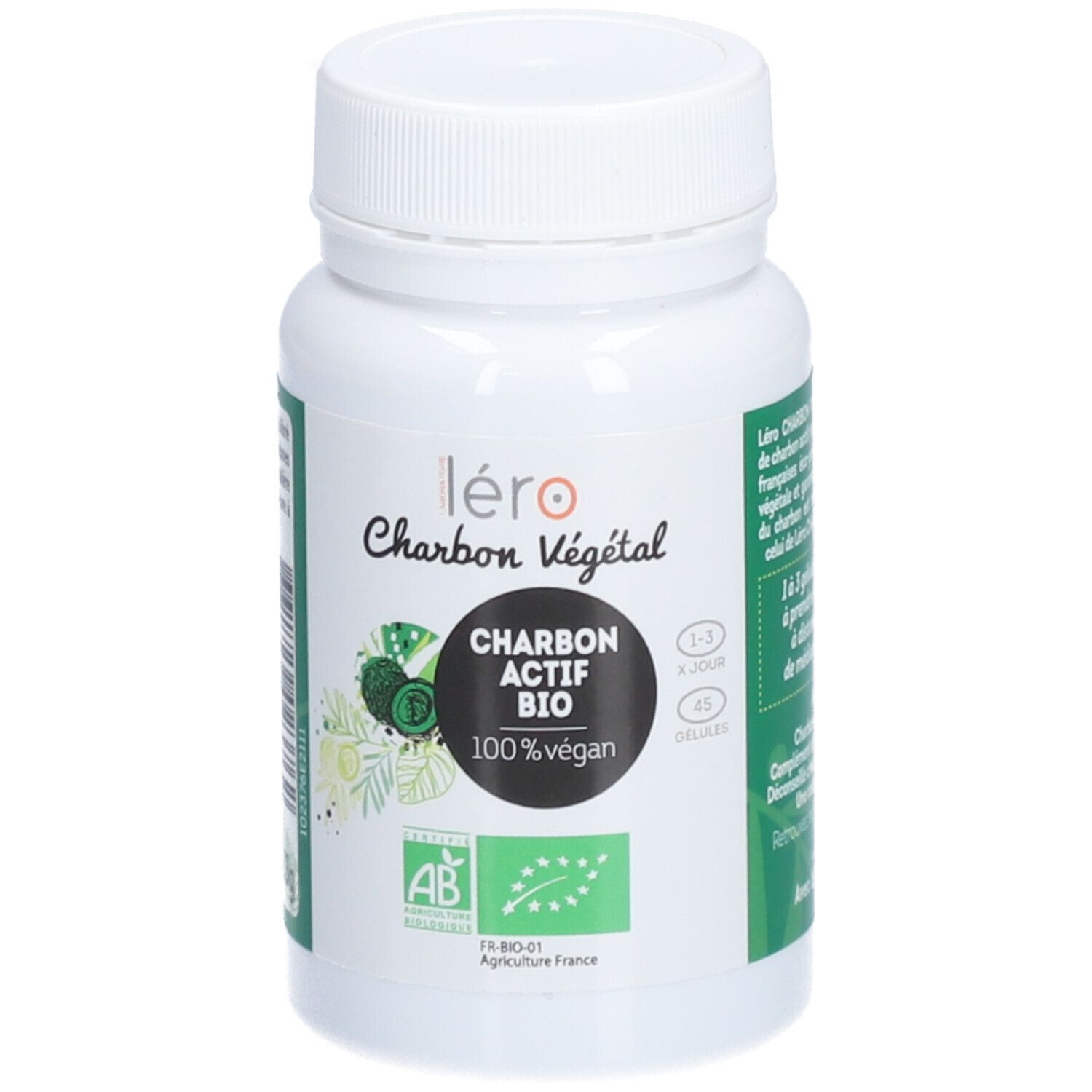 Lero Charbon Vegetal BIO Gelul 45