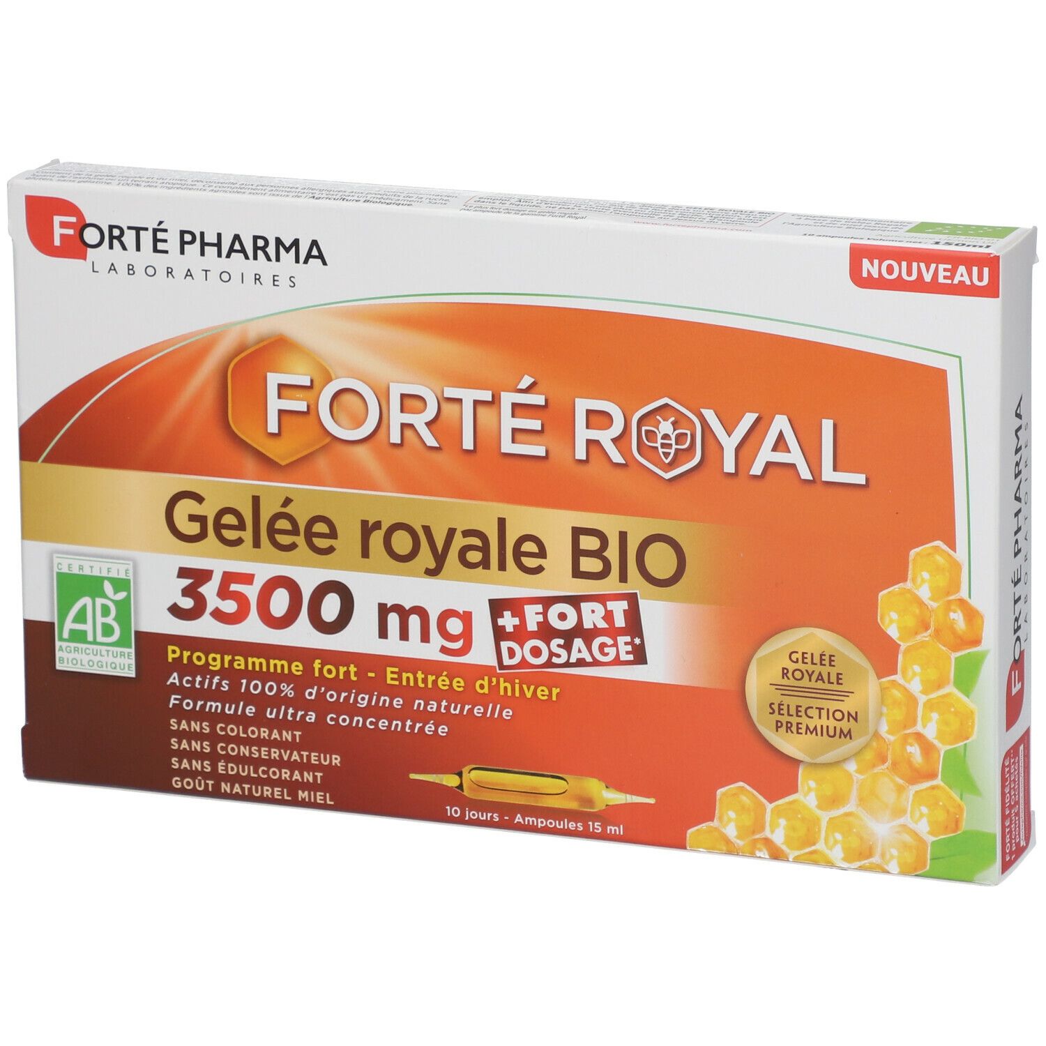Forté Pharma Forté Royal Gelée royale 3500 mg BIO