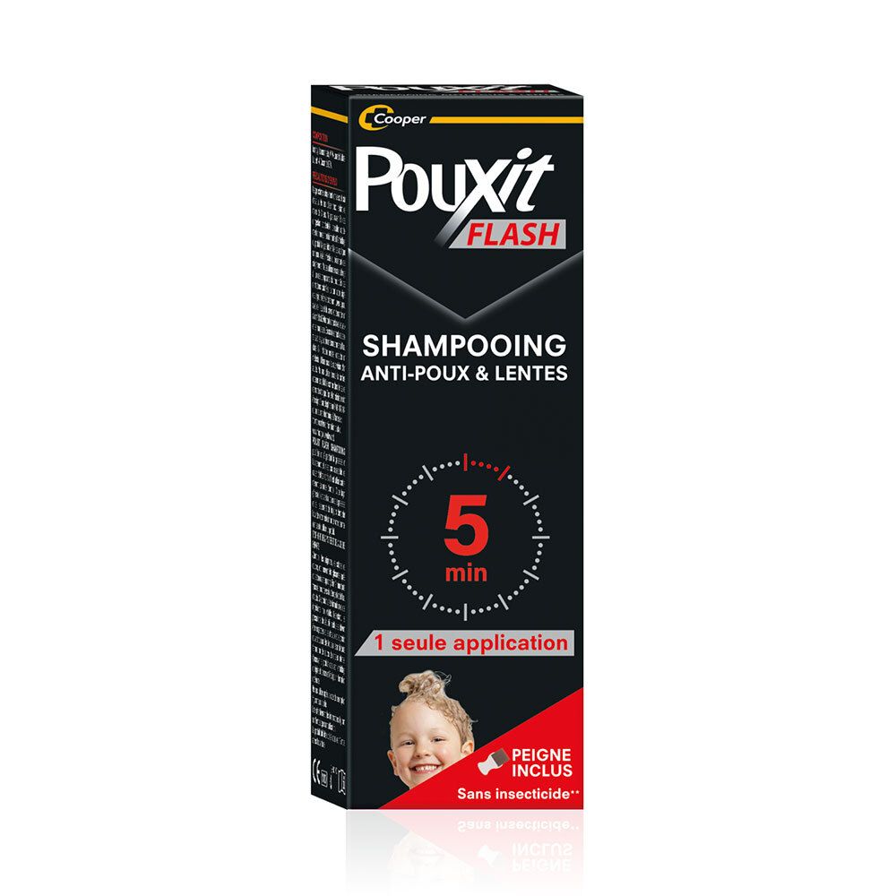 PouXit Flash Shampooing Anti-poux & Lentes
