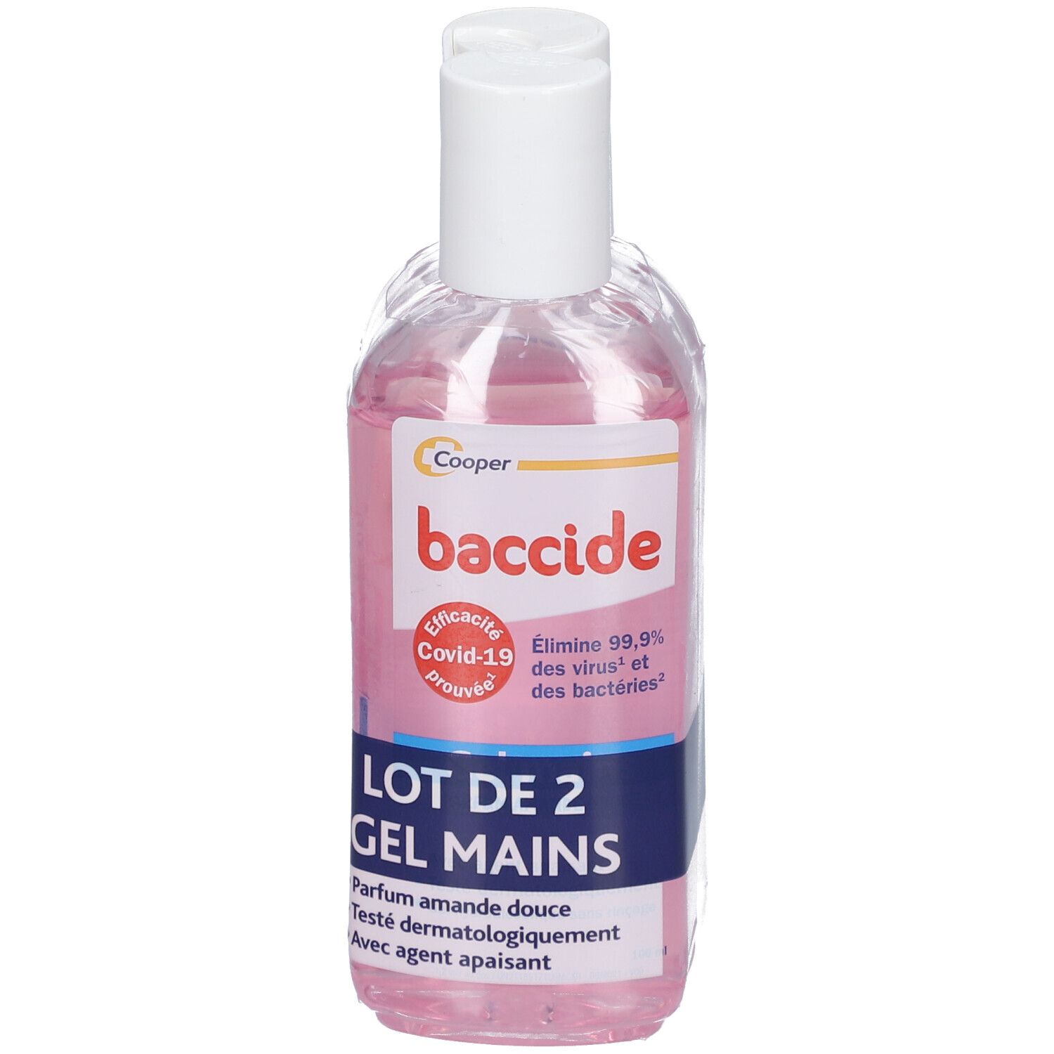 baccide Gel Hydroalcoolique Mains Parfum Amande douce