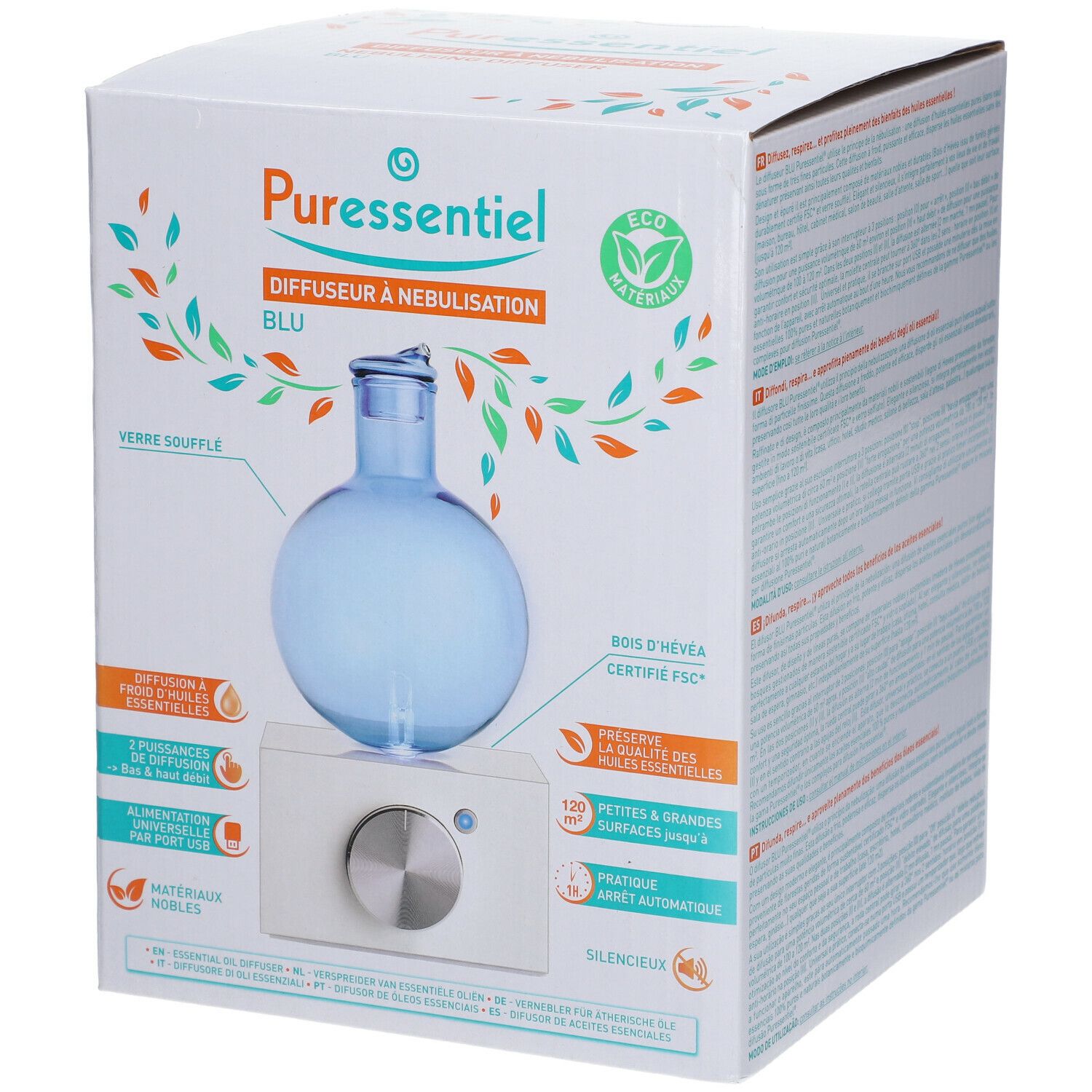 Puressentiel Diffuseur à Nébulisation BLU