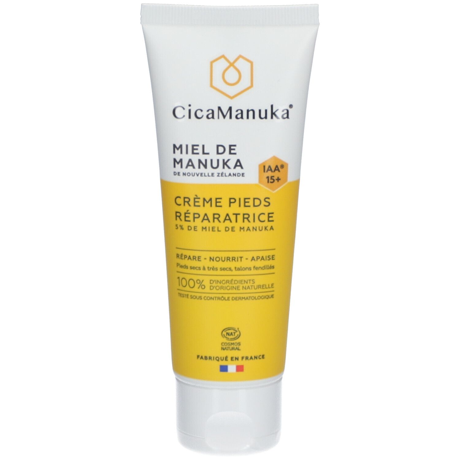 CicaManuka® Crème pieds réparatrice au miel de Manuka Iaa15+