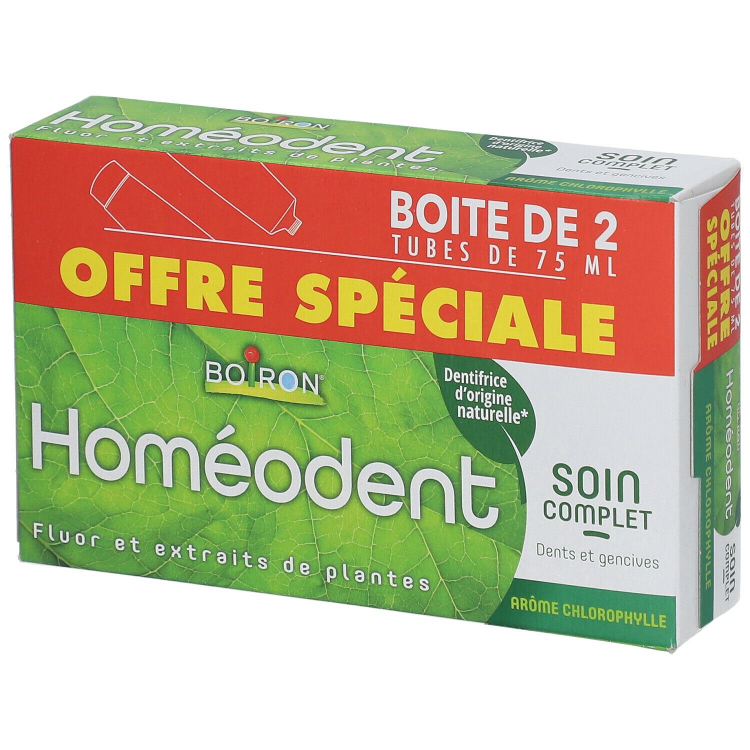 Boiron homéodent® Soin Complet Dents et Gencives - Chlorophylle