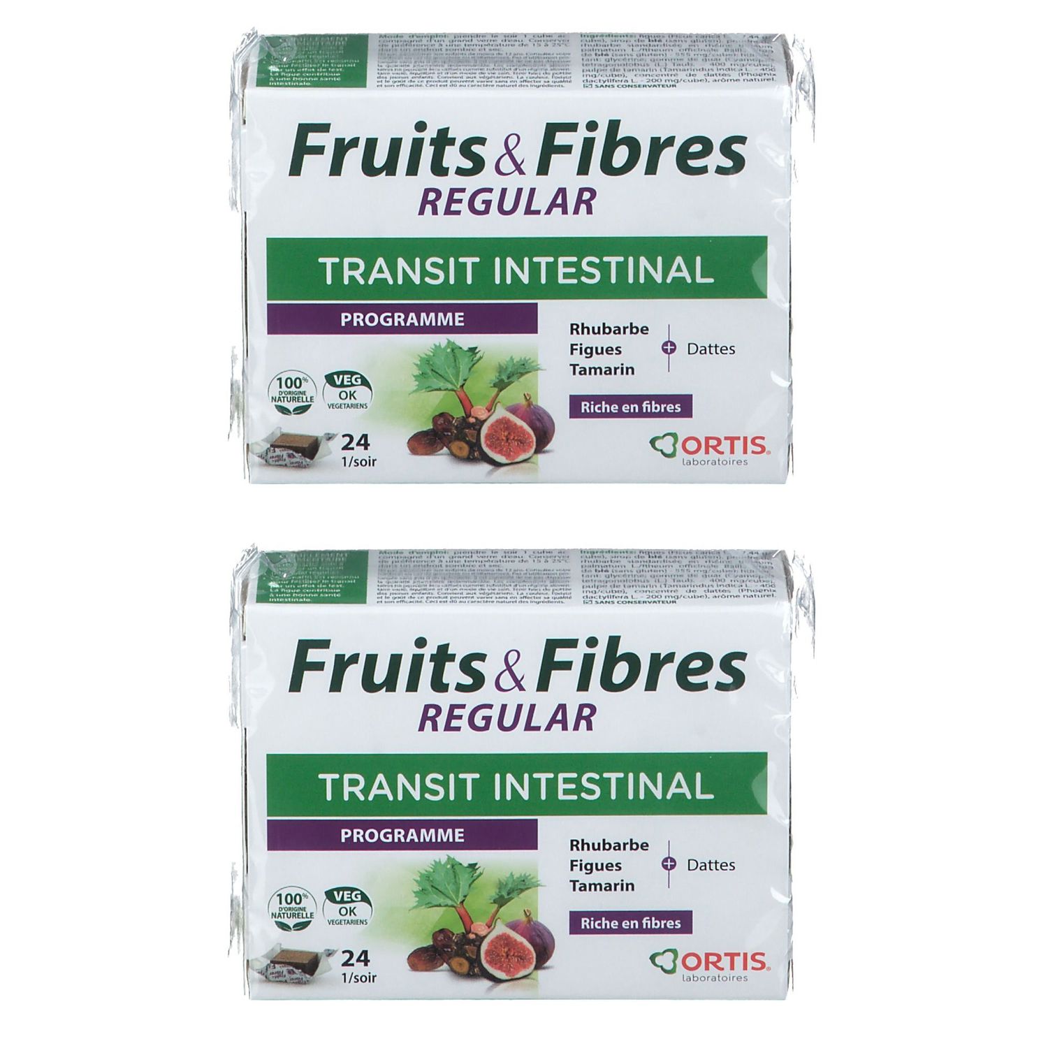 Ortis® Fruits & Fibres Regular Transit intestinal