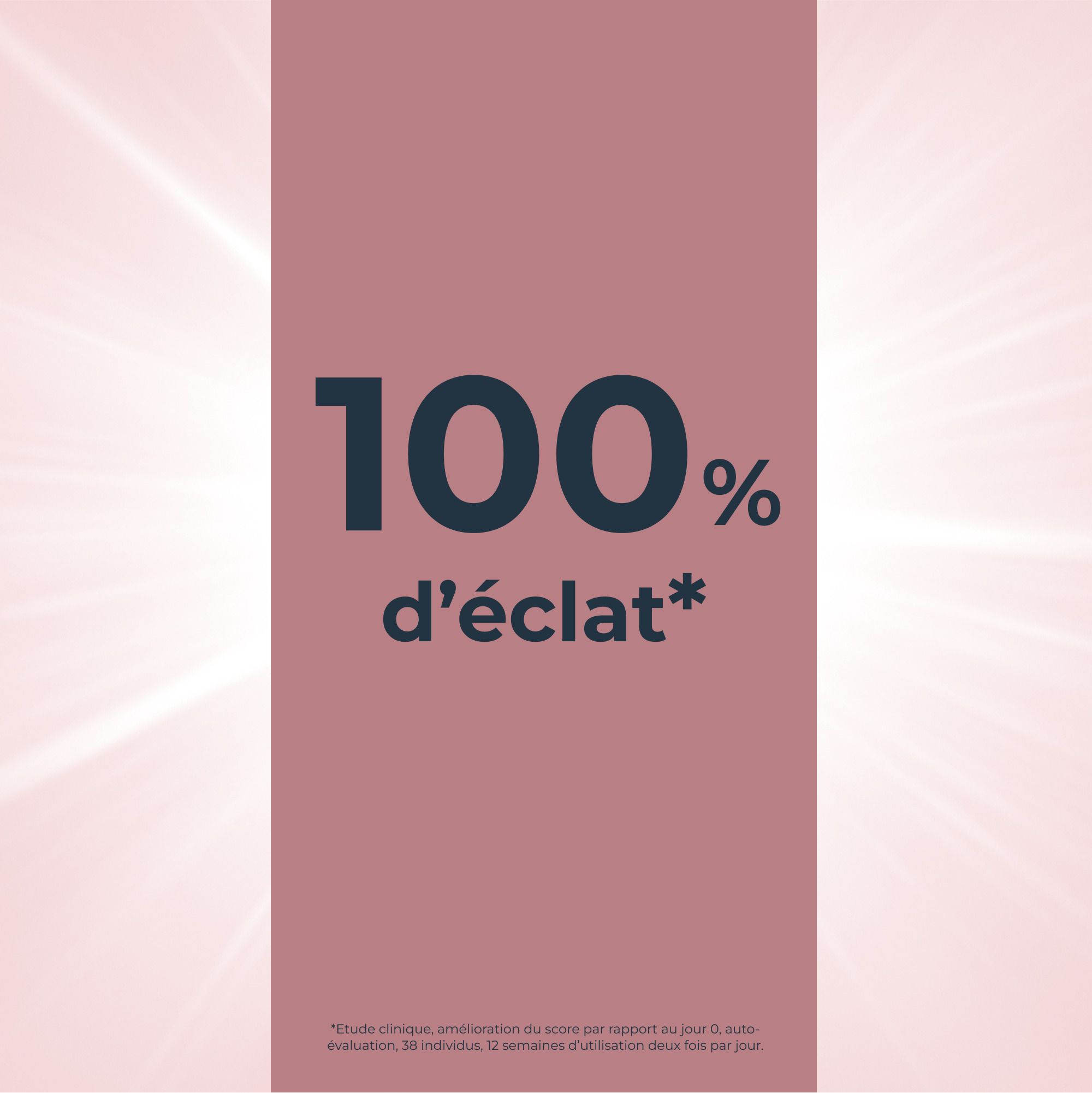 Texte: 100% d'éclat.