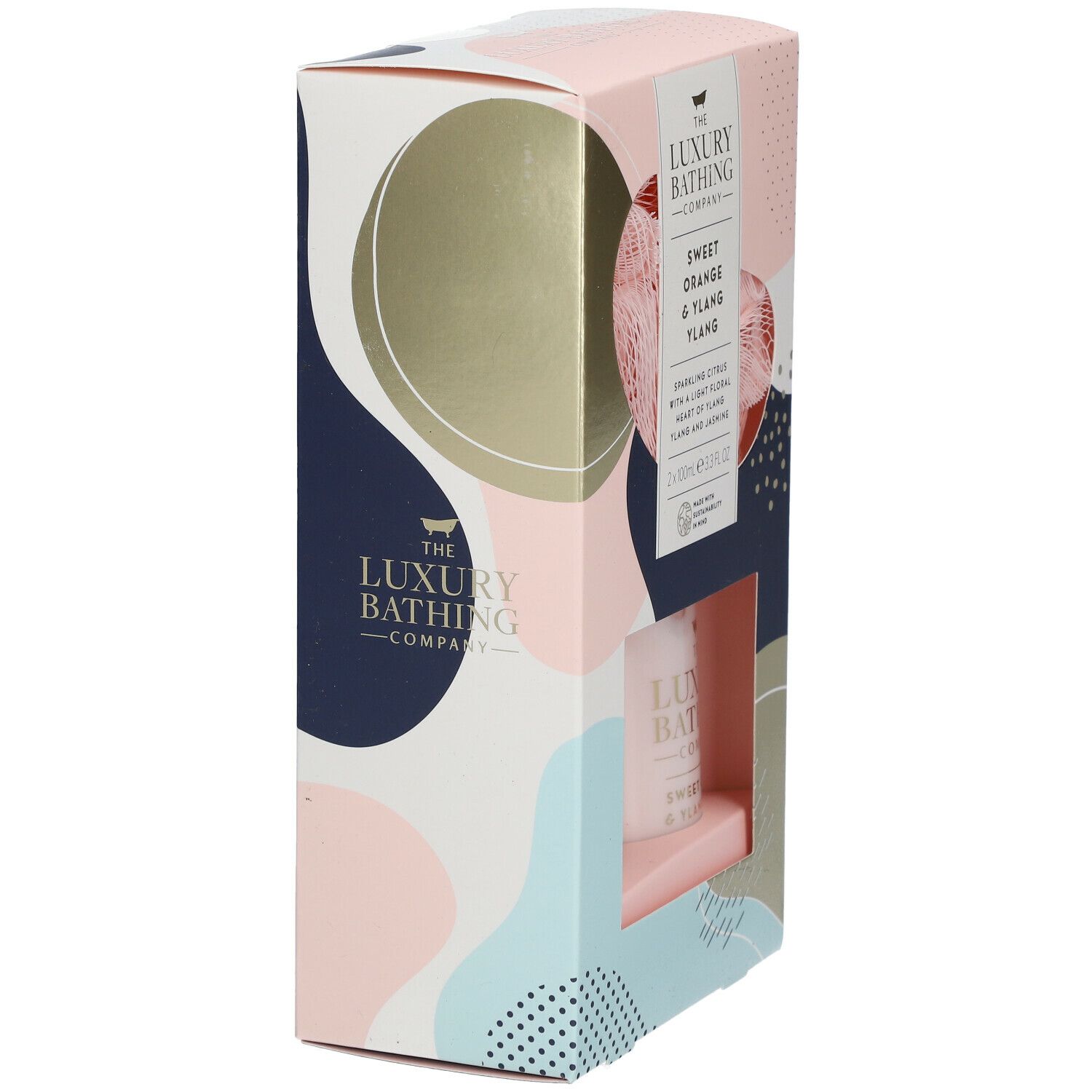 The Luxury Bathing Company Coffret ABSTRACT LAYERS Body Glow Essentials - Orange Sucrée et Ylang-Ylang