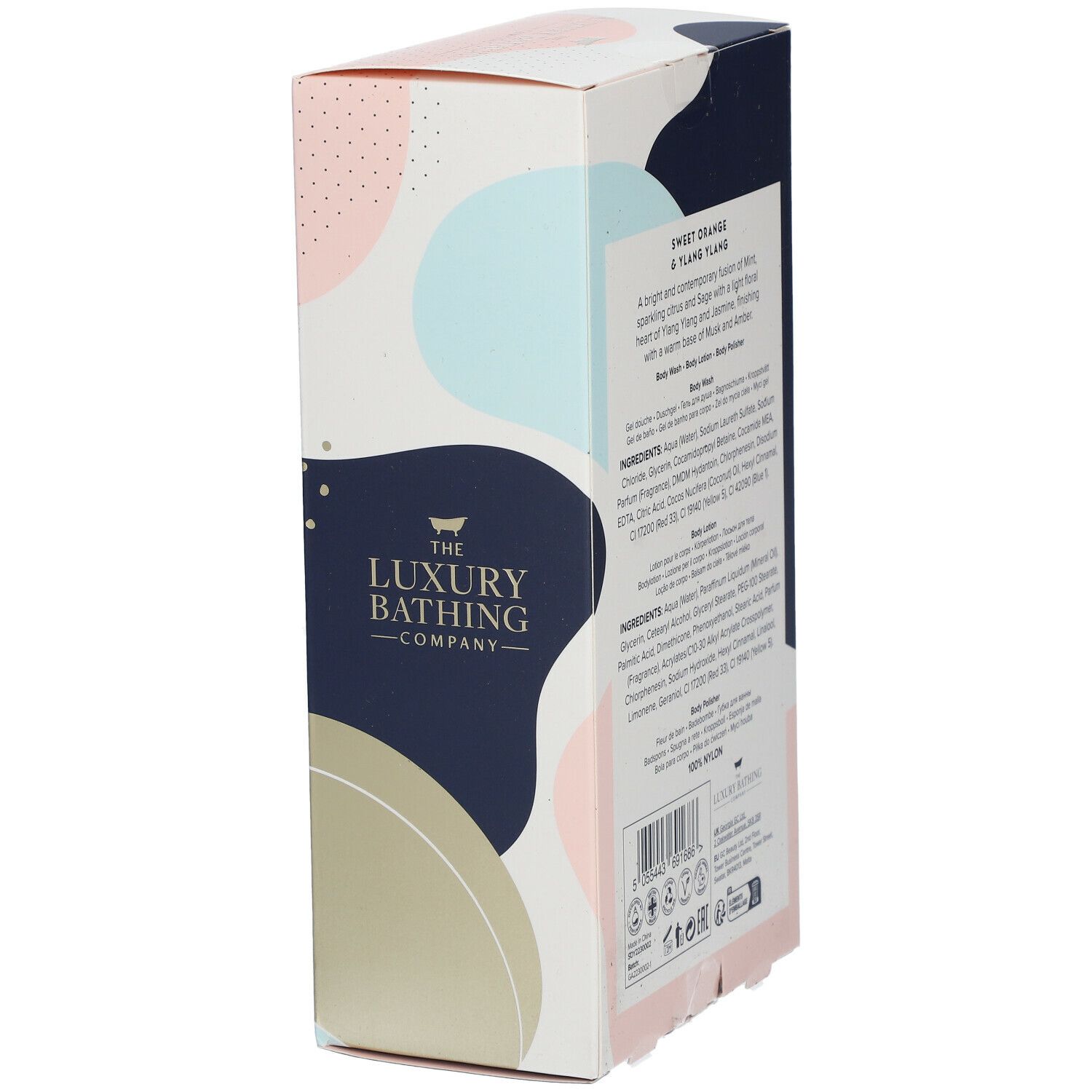The Luxury Bathing Company Coffret ABSTRACT LAYERS Body Glow Essentials - Orange Sucrée et Ylang-Ylang