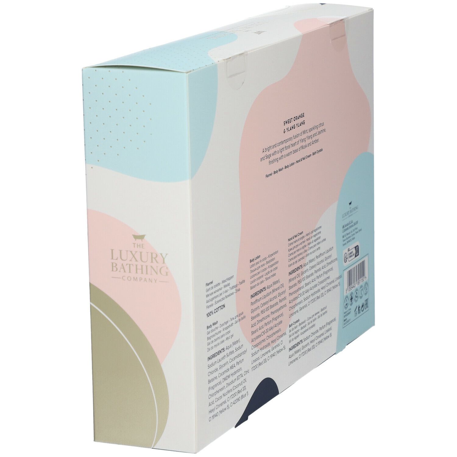 The Luxury Bathing Company Coffret ABSTRACT LAYERS Kopf bis Fuß Verwöhnung - Orange Sucrée et Ylang-Ylang