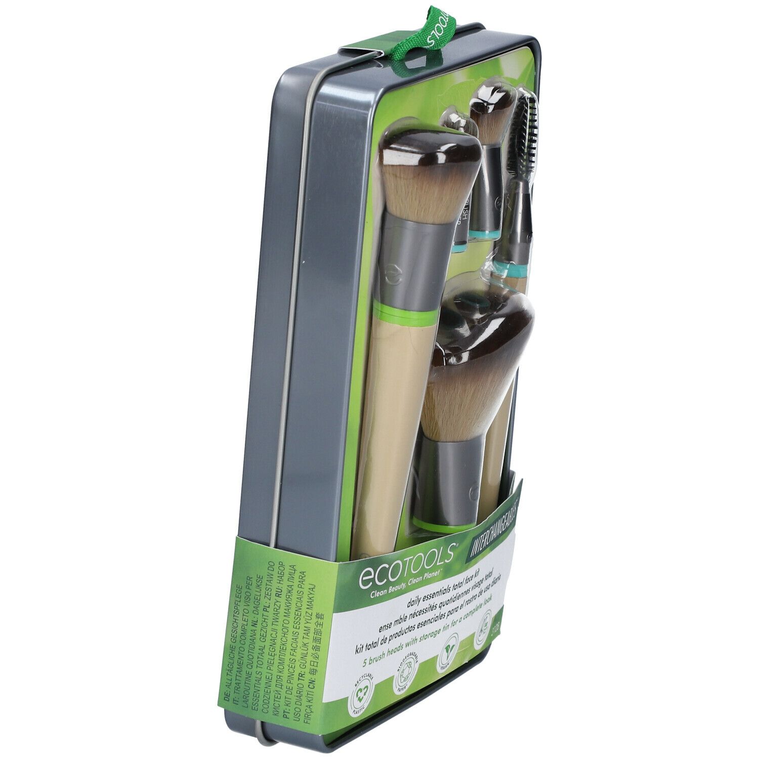 EcoTools® Interchangeables™ Kit Make-up-Pinsel Die Essentials