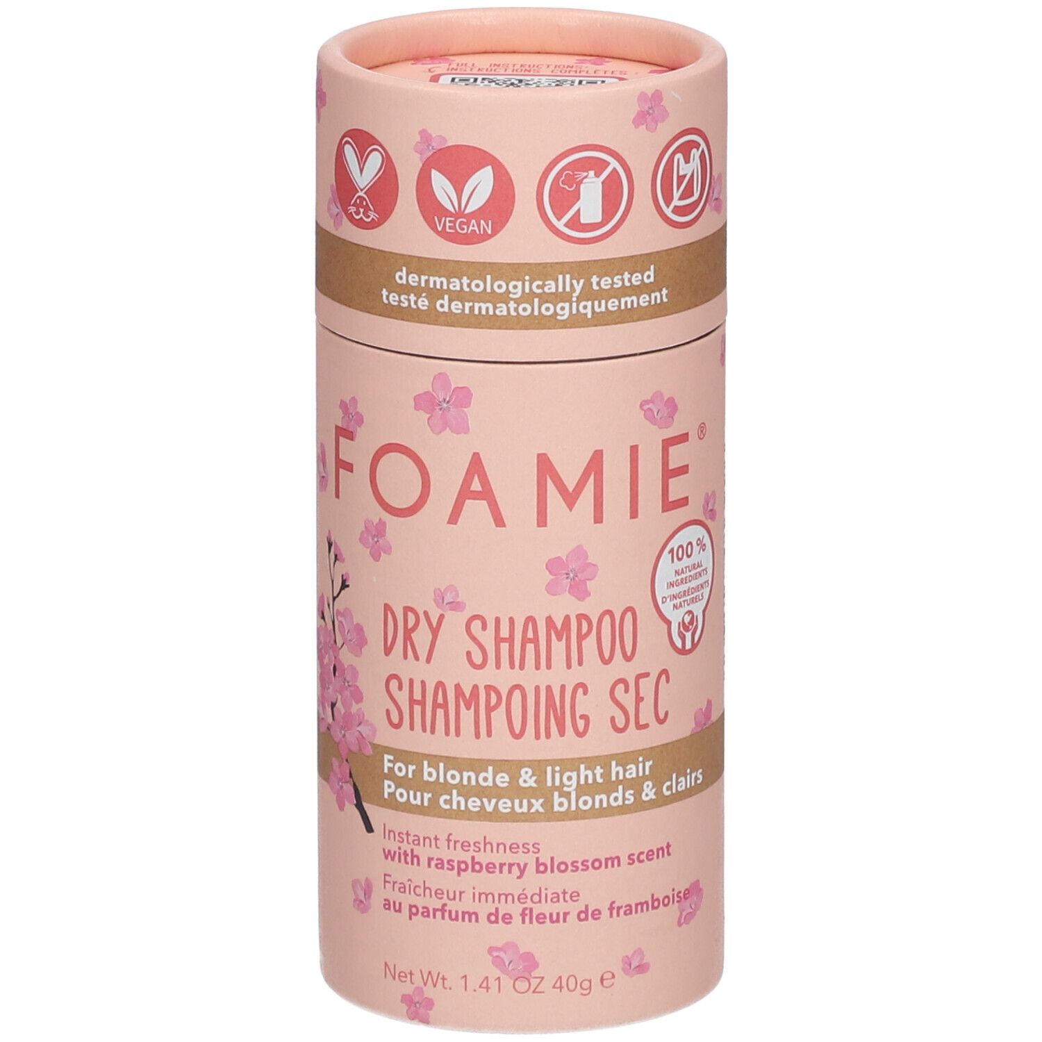 Foamie® Shampoing SEC Solide Berry Blonde