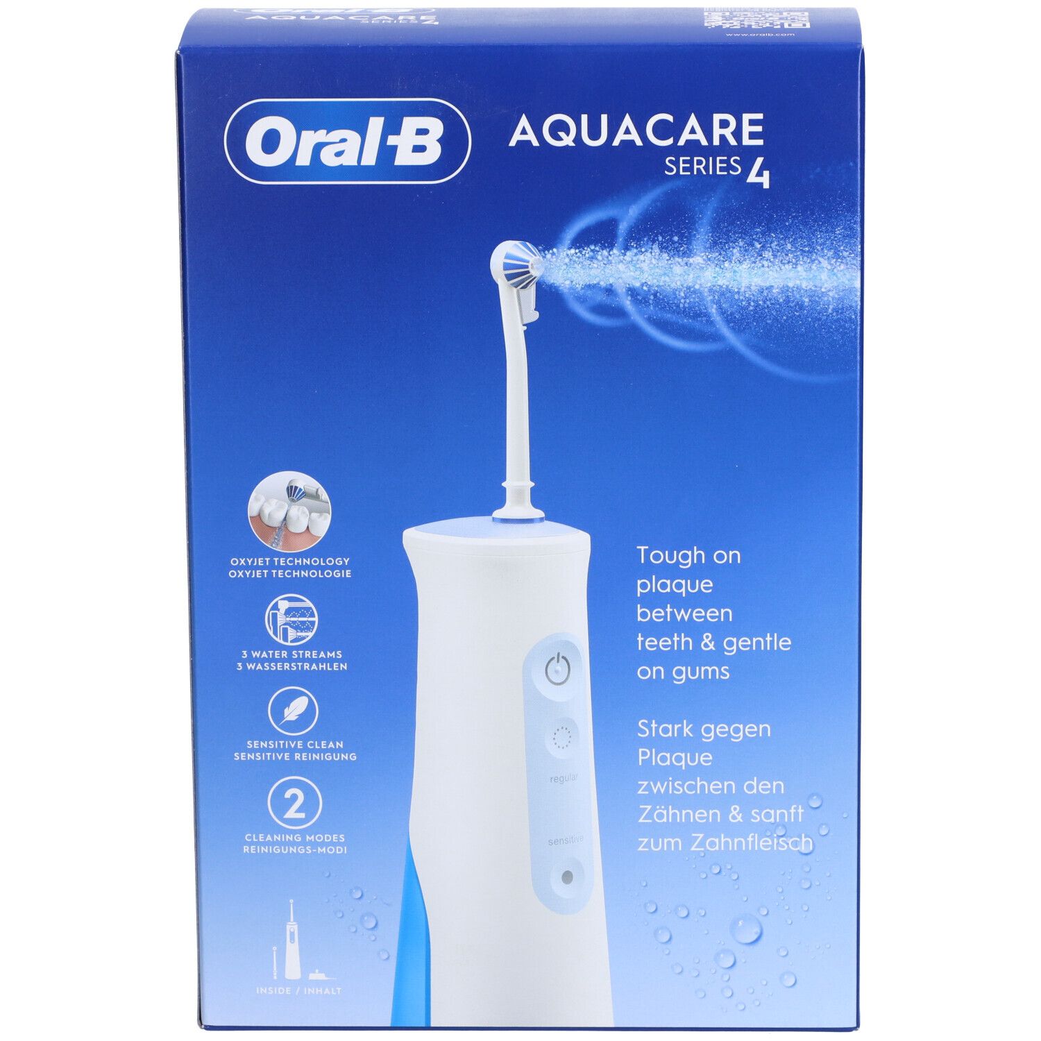 Oral-B - Munddusche "Aqua Care 4" in weiß
