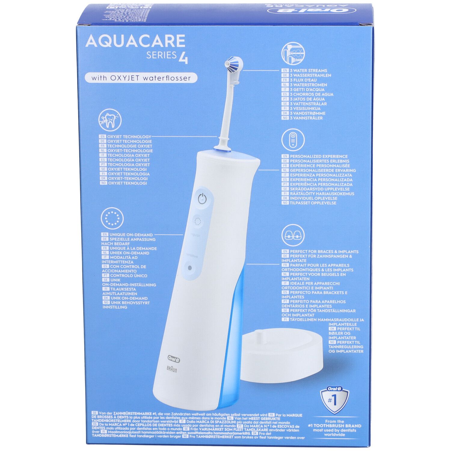 Oral-B - Munddusche "Aqua Care 4" in weiß