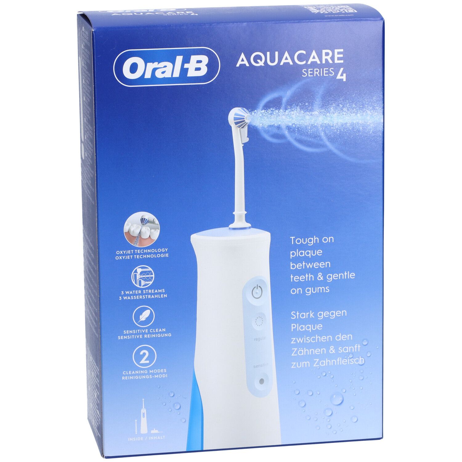 Oral-B - Munddusche "Aqua Care 4" in weiß