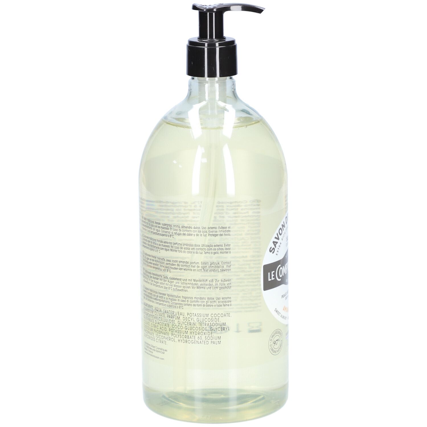 Le Comptoir du Bain Savon de Marseille Amande douce 1000 ml Savon Liquide view 2