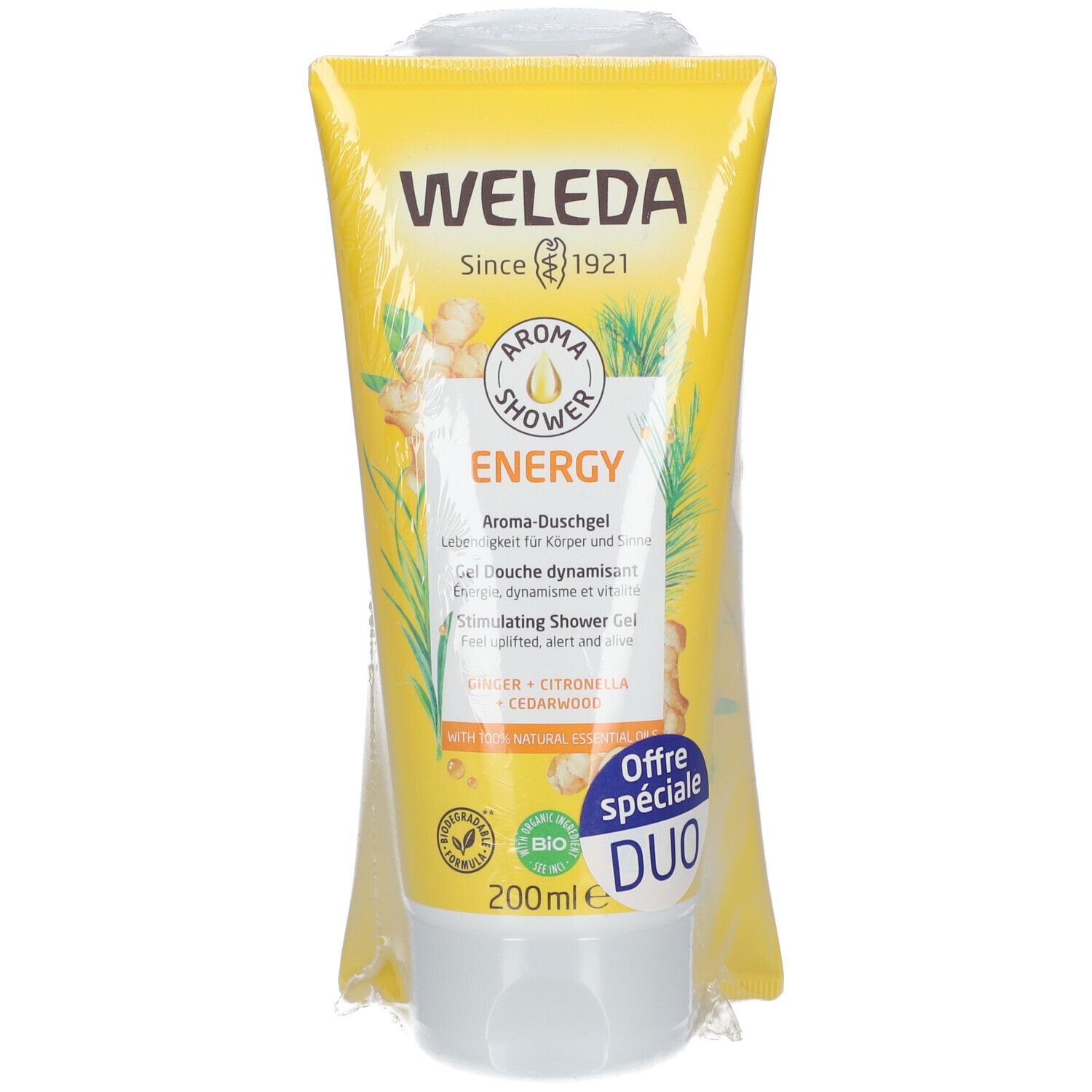Weleda Energy Gel Douche dynamisant Aroma