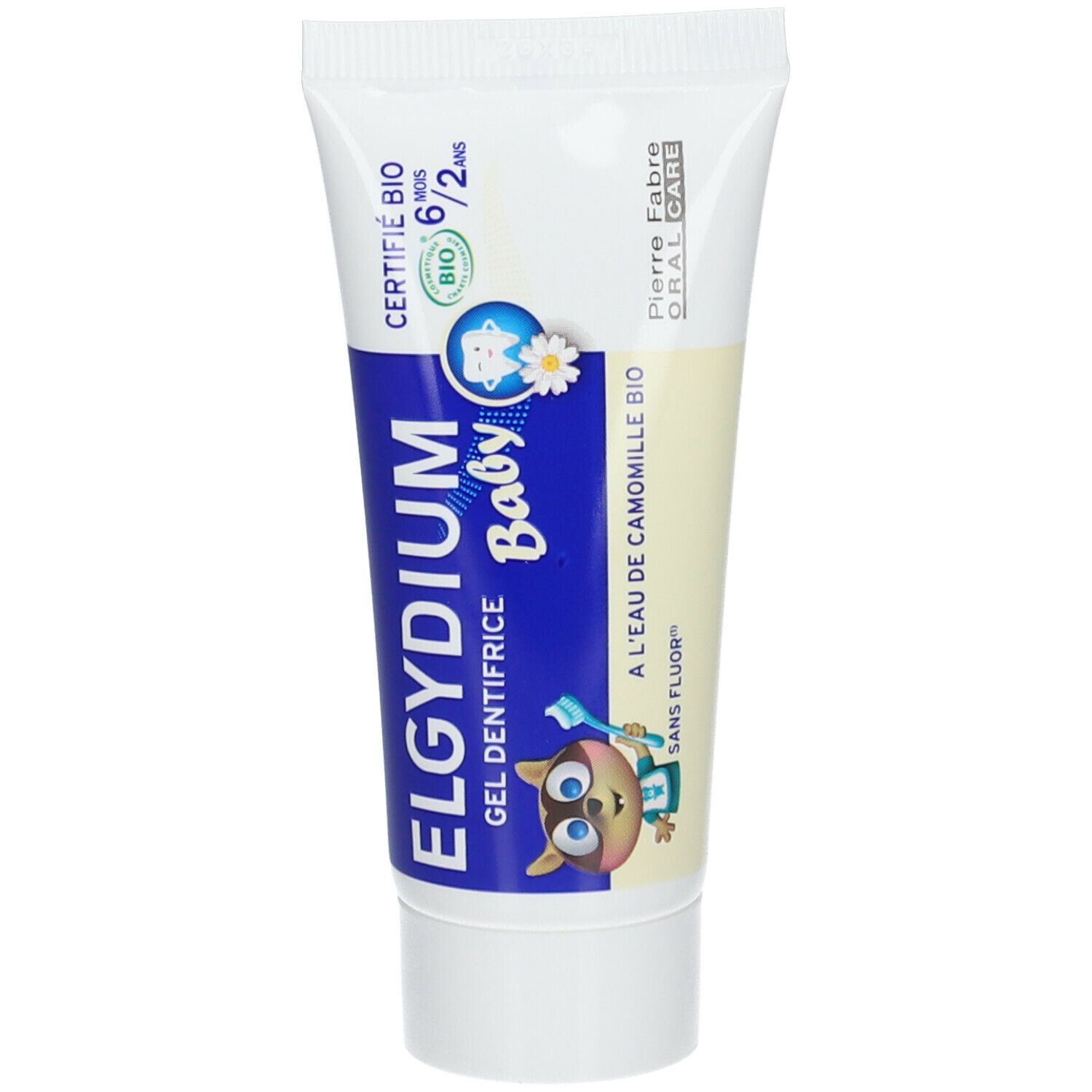 Elgydium Baby Gel dentifrice 6 mois /2 ans – certifié BIO