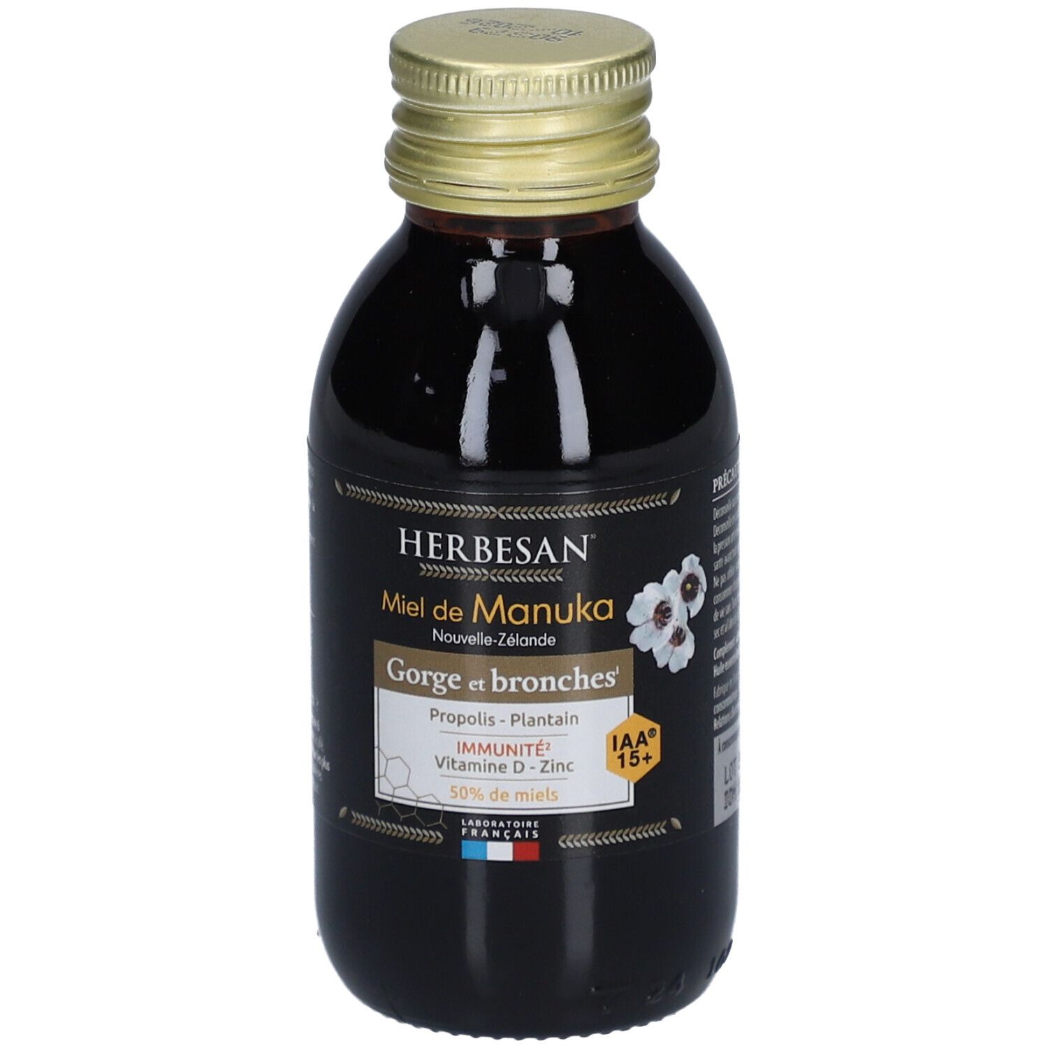Herbesan Sirop Miel de Manuka Iaa15+ – Gorge & Bronches