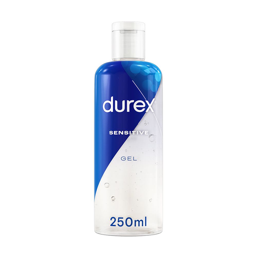 Durex Gel Lubrifiant Sensitive - Lubrifiant Confort à Base d'Eau - 250ml