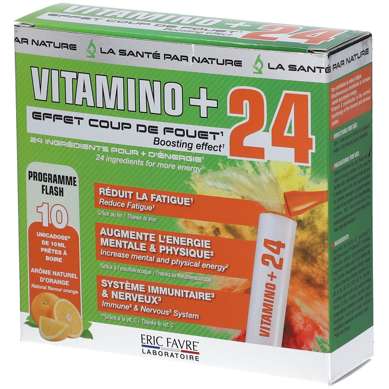 Eric Favre Vitamino + Unicadoses - Immunité, fatigue, multivitamines et minéraux