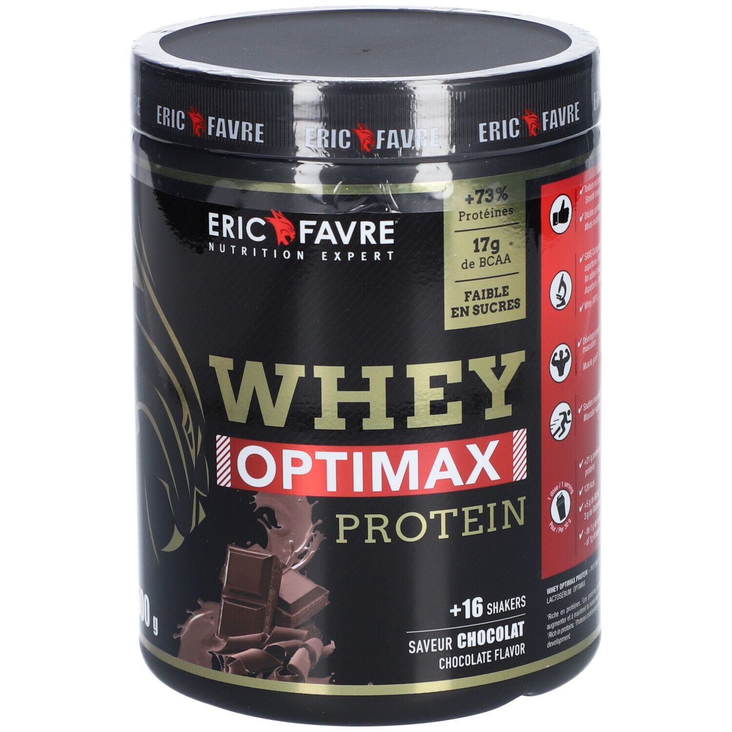 Eric Favre Whey Optimax Protéines saveur Chocolat