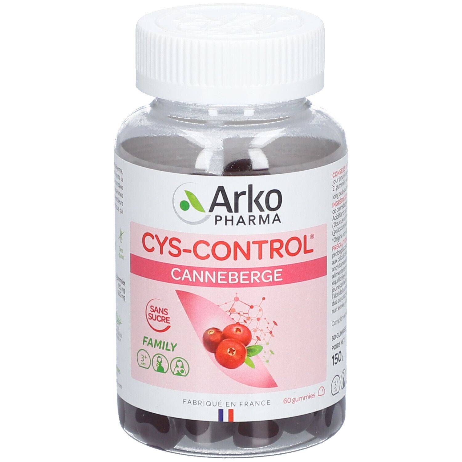 Arkopharma Cys-Control® Gummies Canneberge