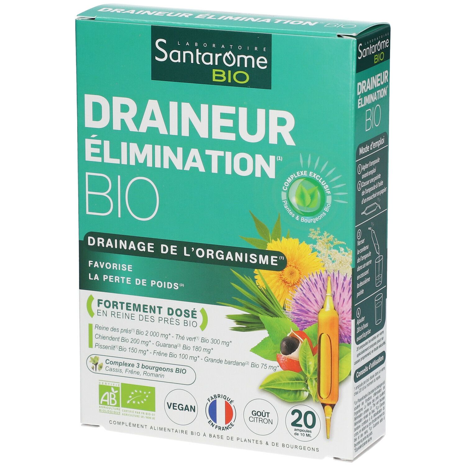 Santarome Bio Draineur Élimination Bio