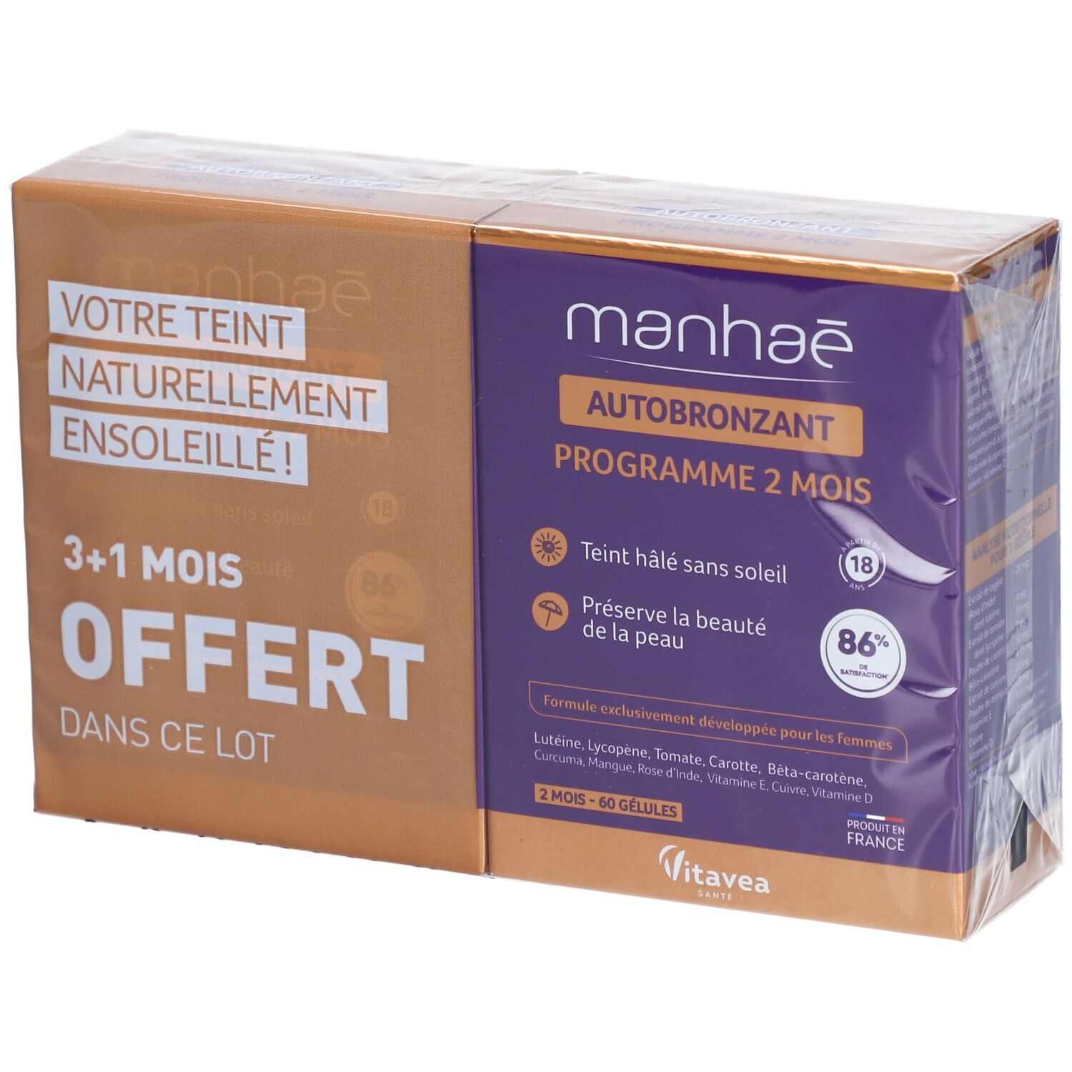 Manhae Autobronzant Gelul 60X2