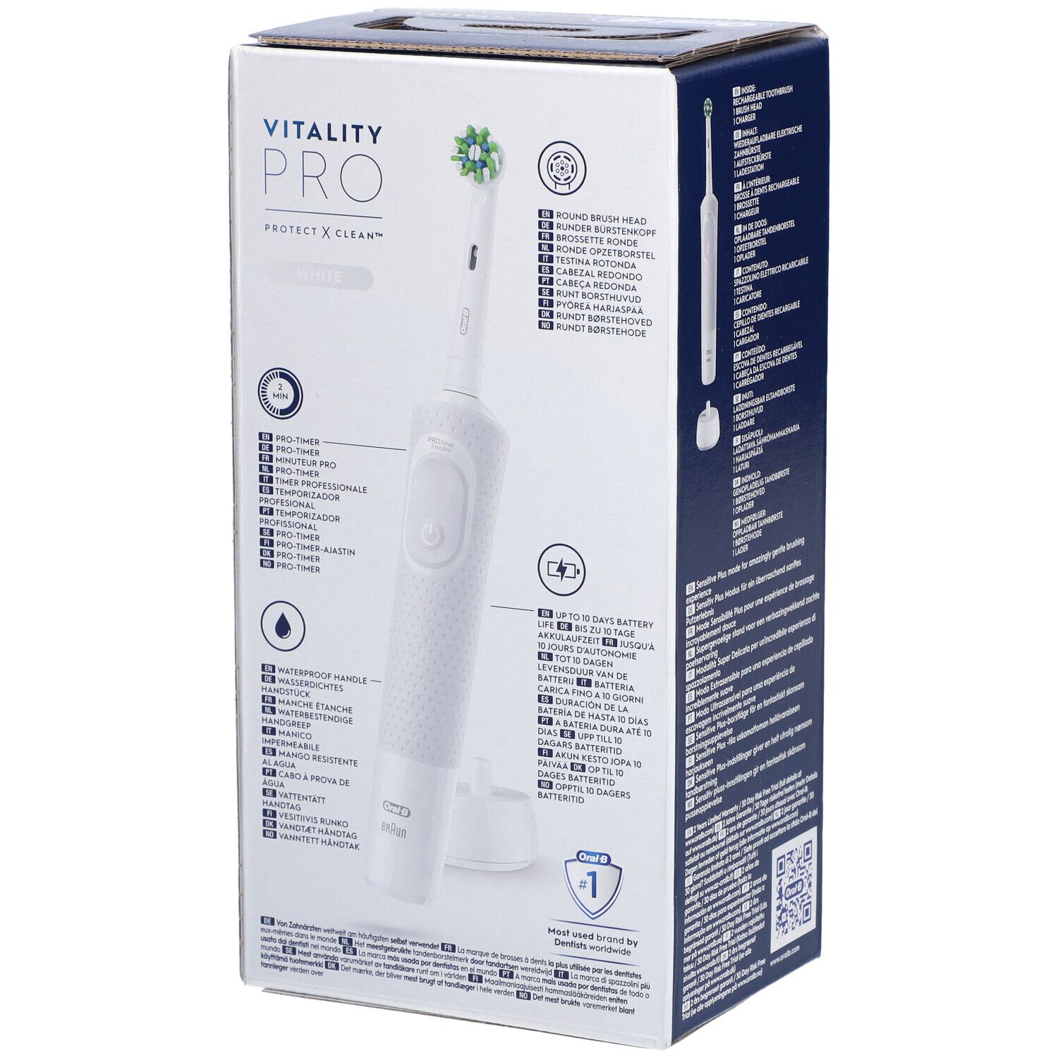 Oral-B - Elektrische Zahnbürste "Vitality Pro" in White