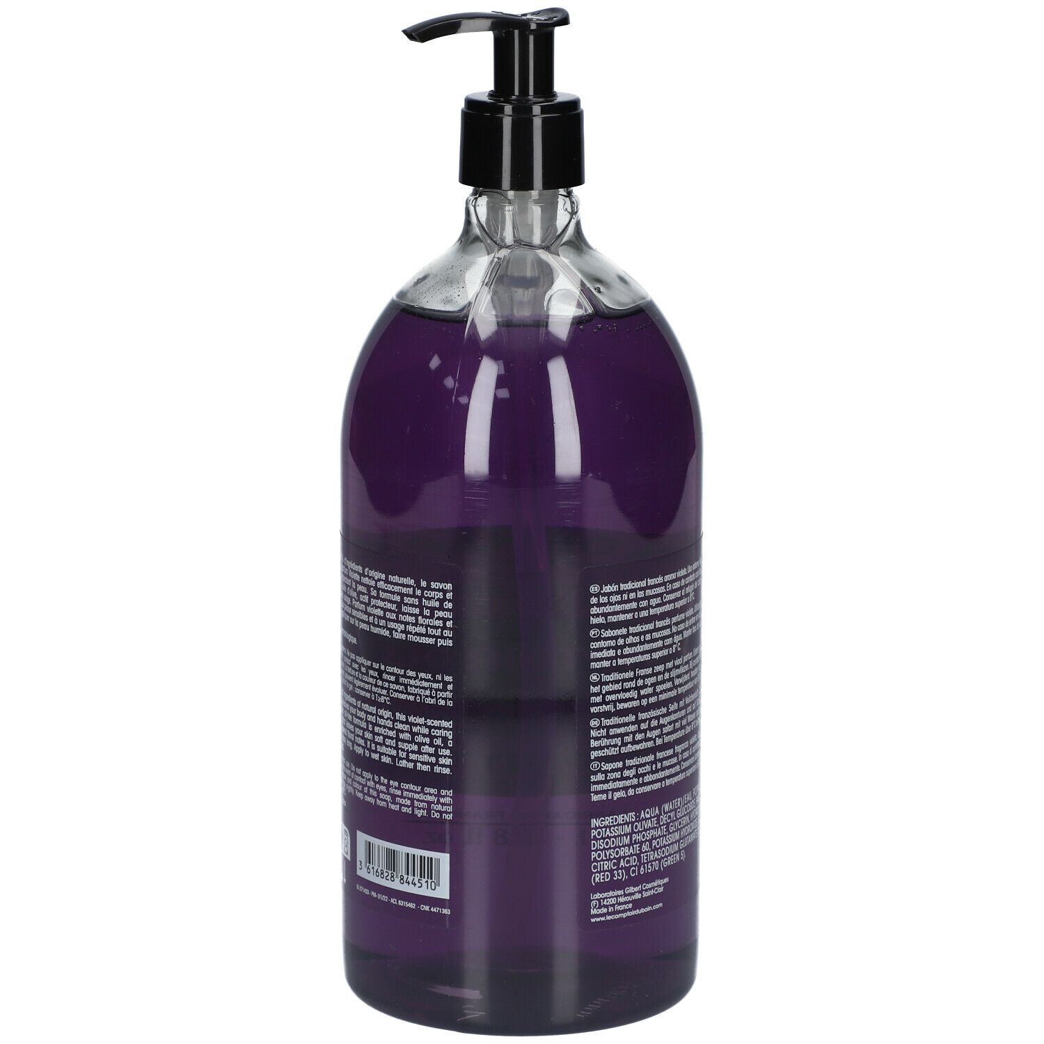 Le Comptoir du Bain Traditionelle Seife aus Marseille Violett - Ab 6 Jahre