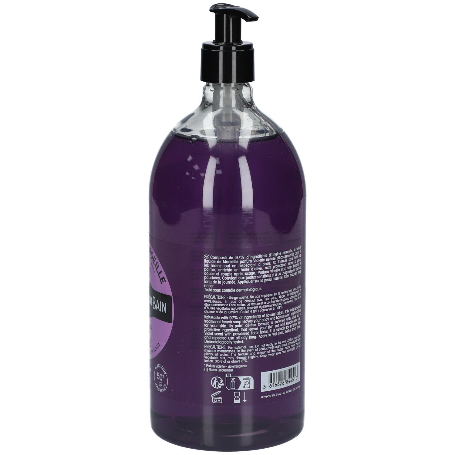 Le Comptoir du Bain Traditionelle Seife aus Marseille Violett - Ab 6 Jahre