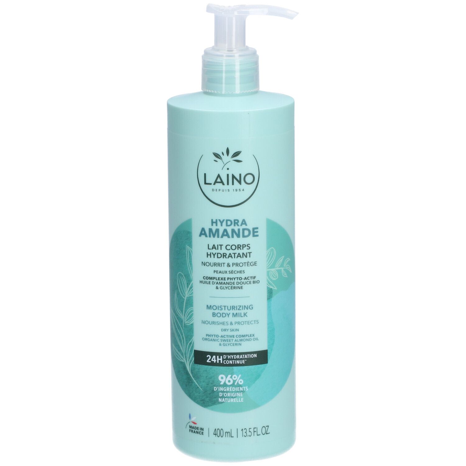 Laino Hydra Amande Lait Corps Hydratant - Lait corporel. - fl 400 ml